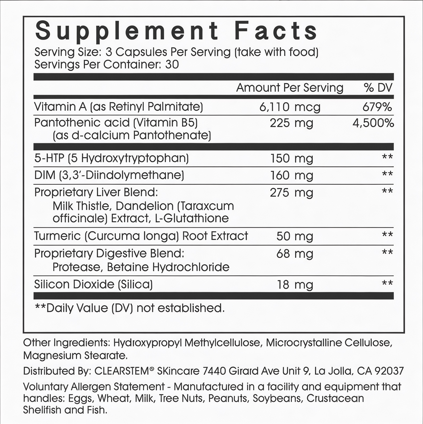 Cleanstem™ Hormonal Acne Supplement